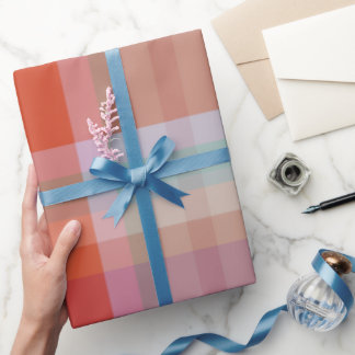Picnic Kariert Small - 02 Februar - Umschlagpapier Geschenkpapier
