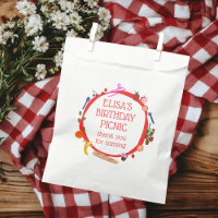 Picnic Modern Niedliche Hand gezeichnet CUSTOM GEB