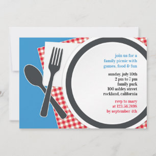 Picnic Outing Party Einladung