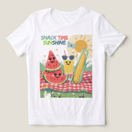 Picnic Pals – Summer Snack Squad Tri-Blend Shirt