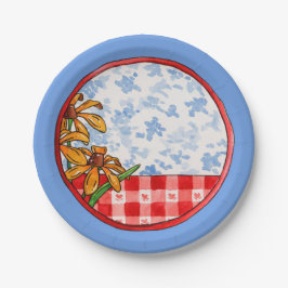 Picnic Paper Plate Pappteller