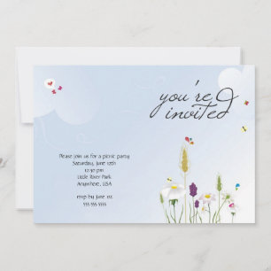 Picnic-Party Einladung