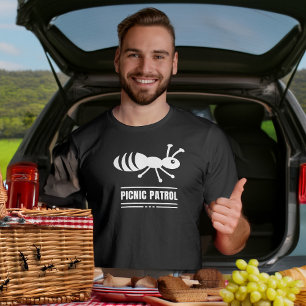 Picnic Patrol Funny Little Ant for Bug Lovers T-Shirt