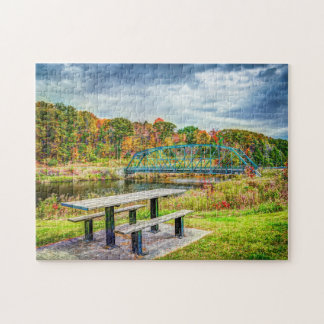 Picnic vom Teich-Puzzle