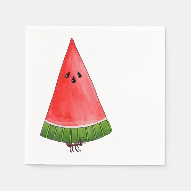 Picnic Watermelon Serviette (Vorderseite)