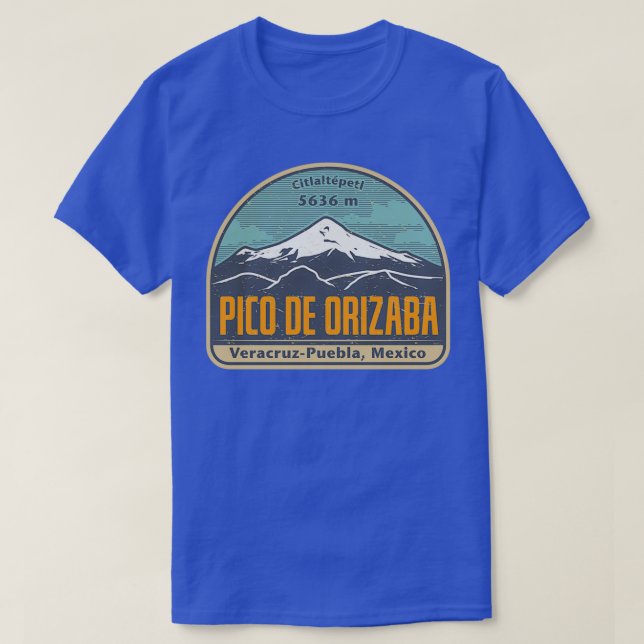 Pico de Orizaba Mexico T-Shirt (Design vorne)