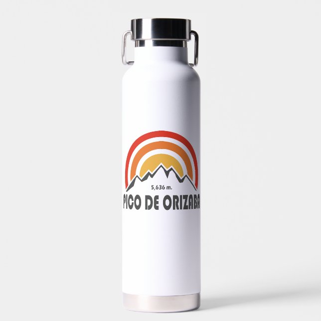 Pico de Orizaba Mexico Trinkflasche (Vorne)