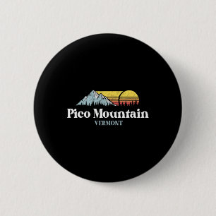 Pico Mountain Vermont Skifahren Snowboarden Wander Button