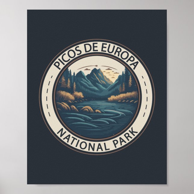 Picos de Europa Nationalpark Spanien Poster (Vorne)