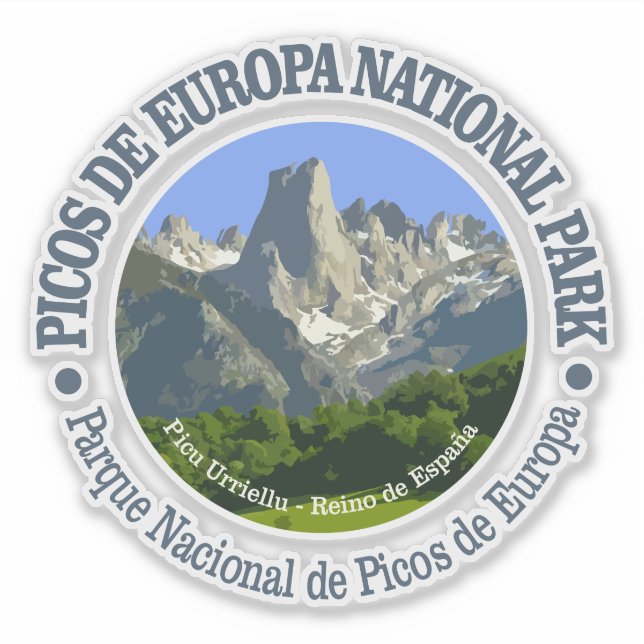 Picos de Europa NP Aufkleber (Vorderseite)