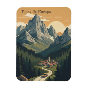 Picos de Europa, Spanien Magnet