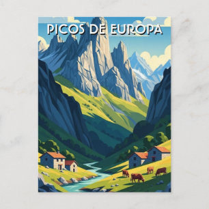 PIcos de Europa Spanien Reise Postkarte