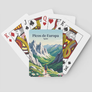 Picos de Europa Spanien Spielkarten