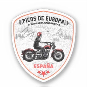 Picos de Europa spanische Kantabrische Berge Aufkleber