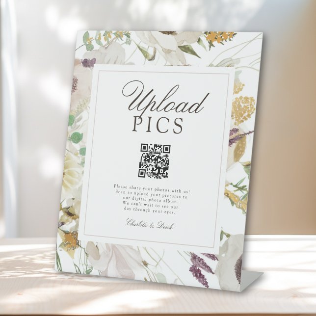  PICS HAPPEN! Modern Spring Wedding Gallery Sockelschild (PICS HAPPEN! Modern Spring Wedding Gallery Pedestal Sign)