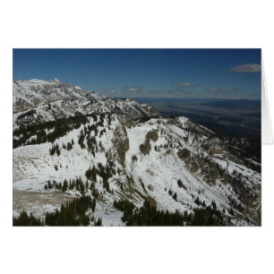 Pics neigeux des monts Grand Teton I Photographie