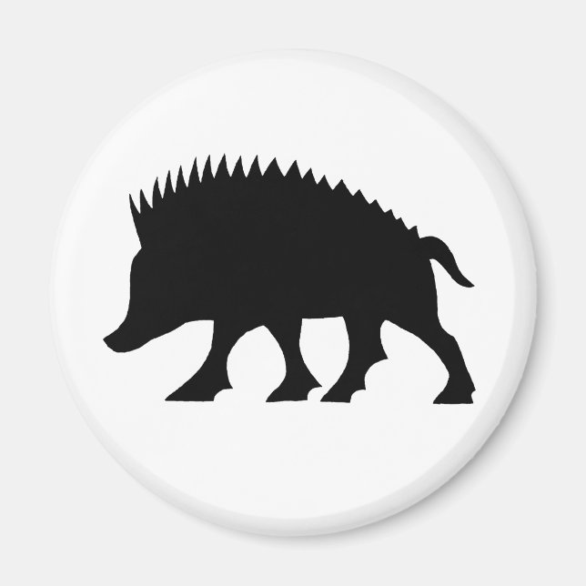 Pictish Boar Cutout Magnet (Vorne)