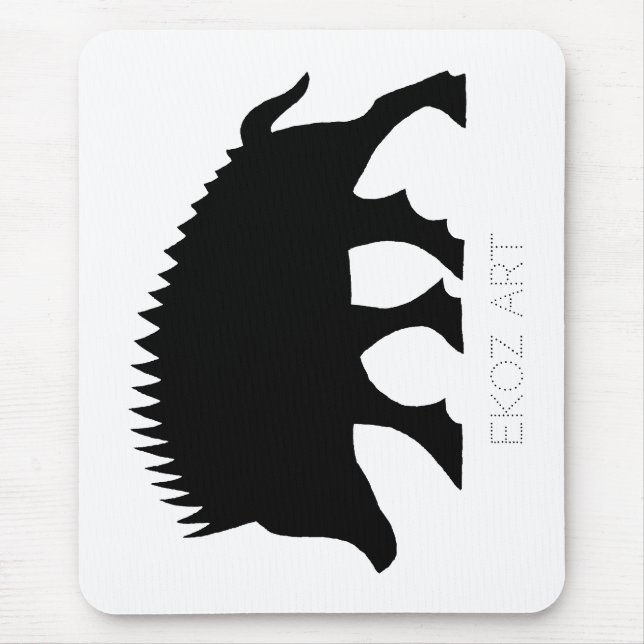 Pictish Boar Cutout Mousepad (Vorne)