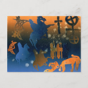 Pictish Ceremony Postkarte