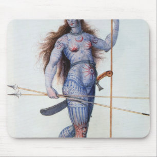 Pictish Frau Mousepad