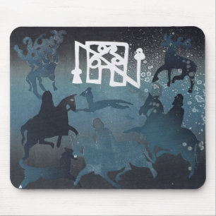 Pictish Jagd-Szene I 1995 Mousepad