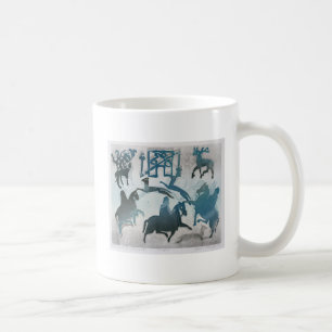 Pictish Jagd-Szene III 1995 Kaffeetasse