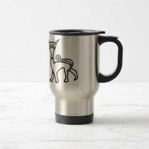Pictish Katze Reisebecher