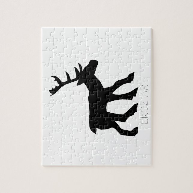 Pictish Stag Cutout (Vertikal)