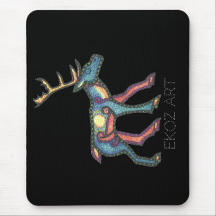 Pictish Stag Sun Mousepad