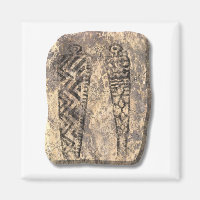 Pictograph men-stone