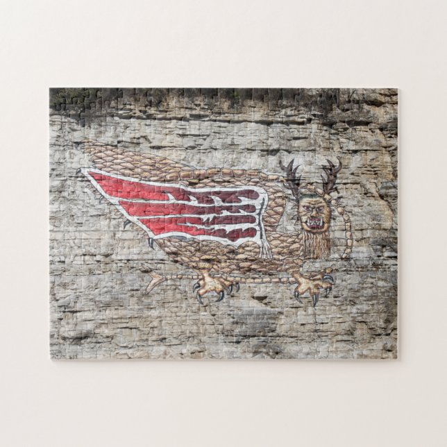 Pictograph Piasa Bird Foto (Horizontal)
