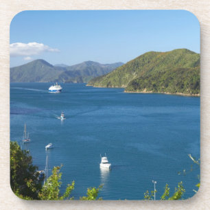 Picton Harbour, Marlborough Sounds, Süd Untersetzer