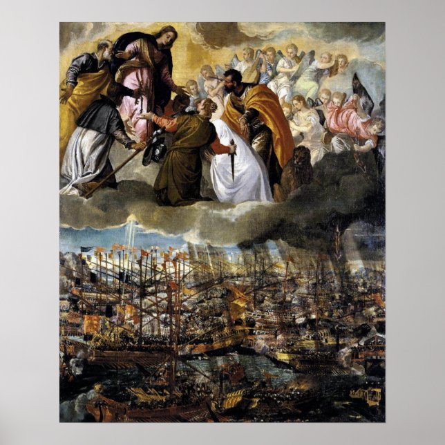 Pictura de Lepanto 1571 Poster (Vorne)