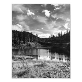 Picture Lake in the North Cascades Fotodruck
