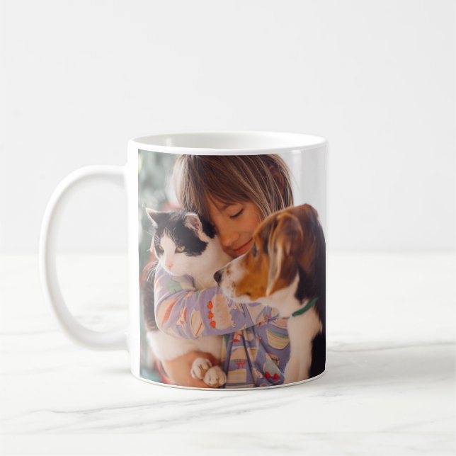 Picture Perfect Grandchildren Foto Tasse (Links)