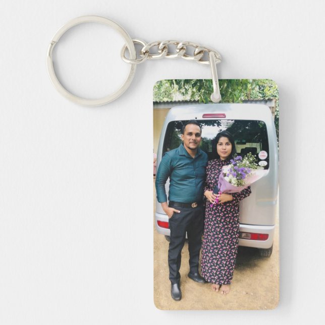 Picture Schlüsselanhänger, Custom Foto Geschenke,  Schlüsselanhänger (Vorderseite)