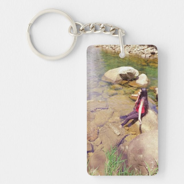 Picture Schlüsselanhänger, Custom Foto Geschenke,  Schlüsselanhänger (Vorderseite)