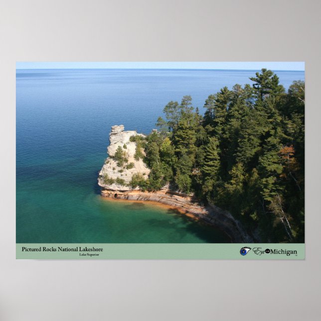 Pictured Rocks National Lakeshore Poster (Vorne)