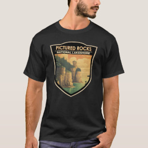 Pictured Rocks National Lakeshore Reise Vintage T-Shirt
