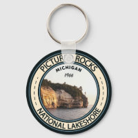 Pictures Rocks National Lakeshore Michigan Abzeich