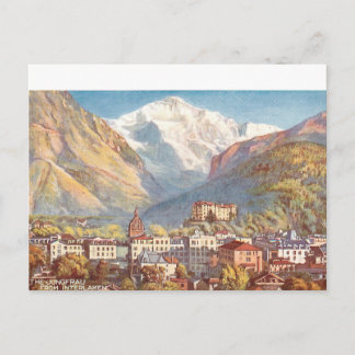 Picturesque Schweiz Szene Postkarte