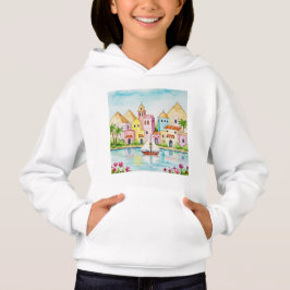 Picturesque town hoodie