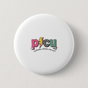 PICU Kinder-Intensivstation Krankenpfleger-Shirt_1 Button