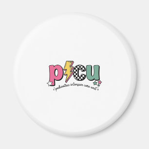 PICU Kinder-Intensivstation Krankenpfleger-Shirt_1 Magnet