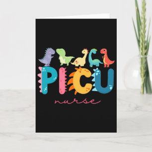 Picu Kinderkrankenschwester Dinosaurier Picu Squad Karte