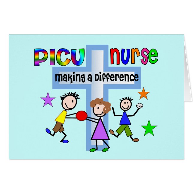 PICU Krankenschwester-Geschenke (Vorderseite (Horizontal))