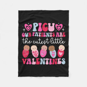 Picu Nurse Valentine Picu Nursing Valentinstag Fleecedecke