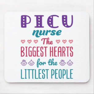 PICU versorgt die Kleinsten mit den größten Herz Mousepad