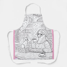 Pidgy und Nova Tea - Ausmal-Schürze Schürze