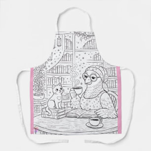 Pidgy und Nova Tea - Ausmal-Schürze Schürze